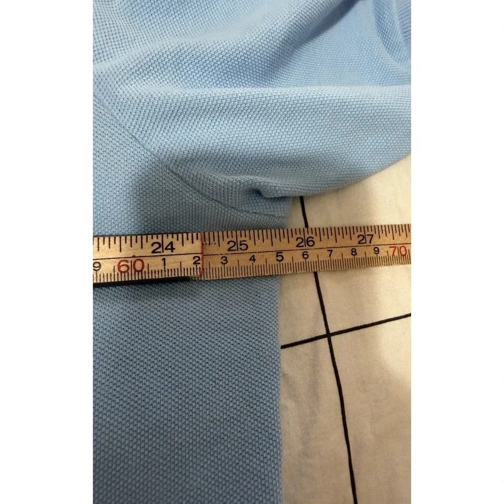 Ralph Lauren Polo Shirt Mens XL Light Blue Preppy Pony Casual Work Career Office